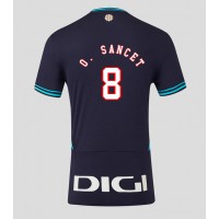 Stroje piłkarskie Athletic Bilbao Oihan Sancet #8 Koszulka Wyjazdowej 2025-26 Krótki Rękaw